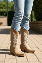 Bottes-cowgirl