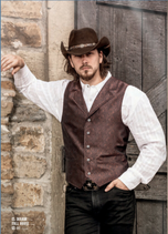 Gilet cowboy homme hotsell