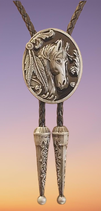 Bolo tie tête cheval