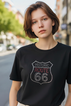 T-shirt route 66-1