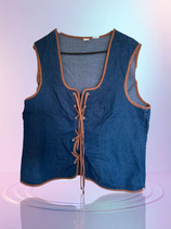 Haut top denim