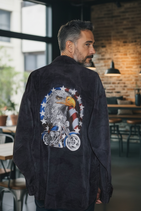 Chemise aigle et moto