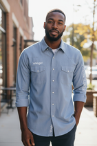 Chemise bleu Jack Daniel's