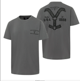 YELLOWSTONE T-Shirt Ride for the Brand  grey