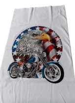 Tour de cou aigle et moto