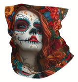 Couvre-cou-woman skull