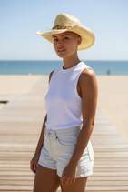 Chapeau Bullhide Tina