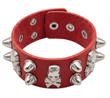 Bracelet biker clous