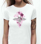 T-shirt-fleurs