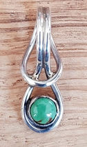 Pendentif-turquoise