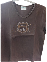 T-shirt-route66-western-mode
