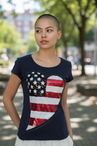 Tee-shirt-usa-coeur