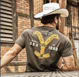 YELLOWSTONE T-Shirt Ride for the Brand anthracite