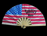 Eventail country Bambou