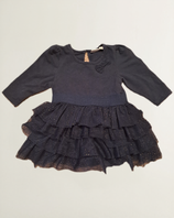 Kleid Dunkelblau Gr. 56