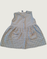 Kleid grau Gr. 80