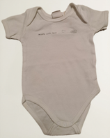 Kurzarmbody weiss Gr. 62/ 68