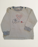 Pullover Elefant Gr. 74/80