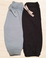 Stoffhose Blau/ schwarz Set Gr. 68