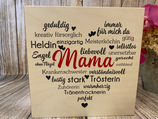 Wandbild "Mama"