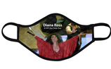 Diana Ross Option 2: Non Medical Mask: (Quilted, Adjustable, Soft & Very Breathable)