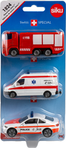 Siku 1824 - Notrufset Schweiz, 1:87