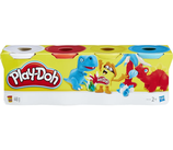 Play-Doh 4-er Pack Knete 4 Dosen à 112g, Grundfarben