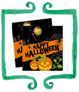 Tovaglioli Happy Halloween - 20 pezzi