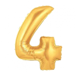 Palloncino Numero 4 grande - 100 cm