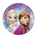 Piattini Frozen Luci del Nord 18cm - 8 pezzi