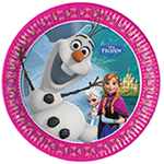 Piattini Frozen 18cm- 8 pezzi