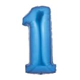 palloncino Numero 1 grande - 100 cm