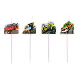 Candeline Blaze - 4 pezzi