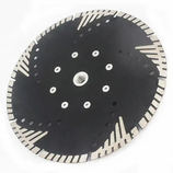 Diamanttrennscheibe mit Flansch M 14  230 mm Ø