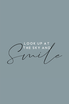 Kaart - Look up at the Sky and Smile