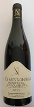 NUITS SAINT GEORGES 1er CRU "les BOUSSELOTS", 75 cl 2021. Domaine JM Naudin (COTE DE NUITS)