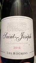 St JOSEPH, 75 cl 2024. Domaine Les Rochins