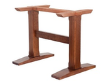 B524 Base in legno per tavoli rettangolari
