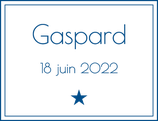 BAPTÊME GASPARD