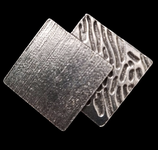 Jacken Clip Duo Viereck silber