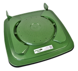 Bio-Filterdeckel, Madendeckel für 120 Liter Biotonnen (in grün)