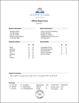 Report Card