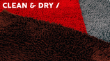 51DN Clean & Dry Bench Mat  Rot