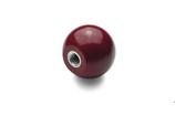Kugelkopf 32mm, Rot  - M8 - mit Stahlbuchse