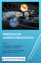 Ihre persönliche Jahresvorausschau für 6 Monate