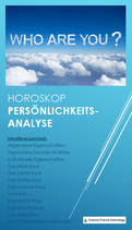 Astrologische Persönlichkeitsanalyse