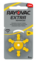 Rayovac 10 Batterie 1.45 V per Apparecchi Acustici