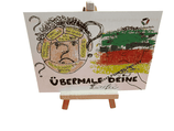 WildCard Einzelkarte Motiv "Übermale Deine Zweifel"