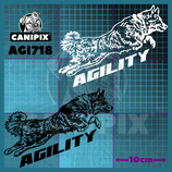Aufkleber Agility 718