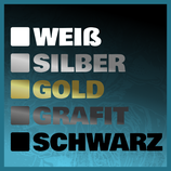 Gebogene Textzeile für die Heckscheibe "Old English" 55cm